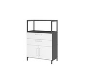 Betzold Flexwall Kombischrank 3 OH 2 Schübe 1 offenes Fach 4