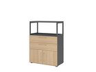 Betzold Flexwall Kombischrank 3 OH 2 Schübe 1 offenes Fach