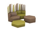 Betzold Sechseck Lounge Set 6