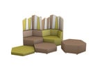 Betzold Sechseck Lounge Set 8