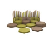 Betzold Sechseck Lounge Set 10 2