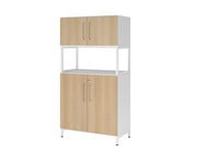 Betzold Flexwall Kombischrank 4 OH 1 offenes Fach 6