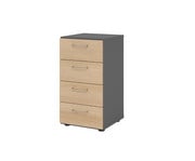 Betzold Advanced Schubladen Schrank schmal 2 OH 4 Schübe 5