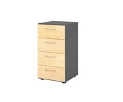 Betzold Advanced Schubladen Schrank schmal 2 OH 4 Schübe 6