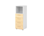 Betzold Advanced Kombischrank schmal 3 OH 4 Schübe 6