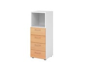 Betzold Advanced Kombischrank schmal 3 OH 4 Schübe 2