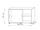 Betzold Advanced Schiebetürenschrank 2 OH