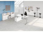 Betzold Schreibtisch Comfort mit Sideboard elektrisch höhenverstellbar