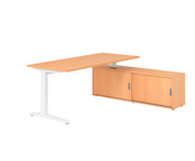 Betzold Schreibtisch VXB mit Sideboard höhenverstellbar 2