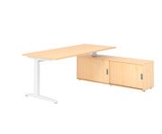 Betzold Schreibtisch VXB mit Sideboard höhenverstellbar 4