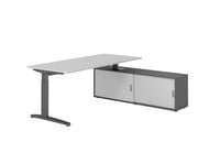 Betzold Schreibtisch VXB mit Sideboard höhenverstellbar 3