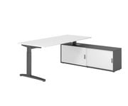 Betzold Schreibtisch VXB mit Sideboard höhenverstellbar 7