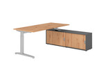 Betzold Schreibtisch VXB mit Sideboard höhenverstellbar