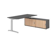 Betzold Schreibtisch VXB mit Sideboard höhenverstellbar 5