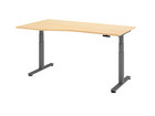 Betzold Eckschreibtisch Comfort elektrisch höhenverstellbar 180 x 100 cm