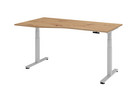 Betzold Eckschreibtisch Comfort elektrisch höhenverstellbar 180 x 100 cm