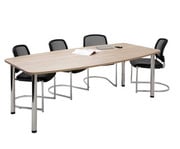 Betzold Meeting Konferenztisch Rundrohrfuß 2