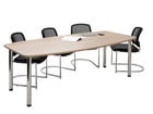 Betzold Meeting Konferenztisch Rundrohrfuß