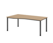 Betzold Eckschreibtisch Eco höhenverstellbar 180 x 80 cm 7