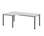 Betzold Eckschreibtisch VHS höhenverstellbar 200 x 120 cm 7