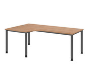 Betzold Eckschreibtisch Eco höhenverstellbar 200 x 120 cm 4