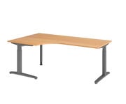 Betzold Eckschreibtisch VXB höhenverstellbar 200 x 120 cm 2