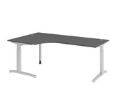 Betzold Eckschreibtisch VXB höhenverstellbar 200 x 120 cm 4