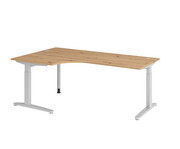 Betzold Eckschreibtisch VXB höhenverstellbar 200 x 120 cm 2