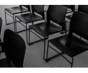 Topstar Besucherstuhl Visit Lite Kunststoffsitz 4er Set 5