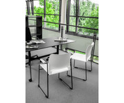 Topstar Besucherstuhl Visit Lite Kunststoffsitz 4er Set 7