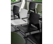 Topstar Besucherstuhl Visit Lite mit Armlehnen Kunststoffsitz 4er Set 6