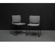 Topstar Besucherstuhl Visit Lite Polstersitz 4er Set 2