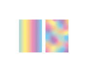 folia Glanzpapier Rainbow 100 g/m² 50 Blatt 5