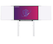Clevertouch® Pro Series 3 mit Pylonen Höhenverstellung und Tafelflügel 5