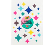 folia Glitterkarton Block 300 g/m² 24 x 34 cm 6 Farben 3