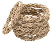 Rattan Bastelkranz gewickelt 6 Stück 5