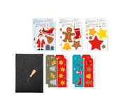 Prickel Vorlagen und Windlichter Advent 10 Stück 6