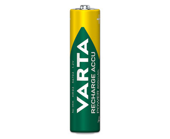VARTA Rechargeable Akku Micro AAA 4 Stück