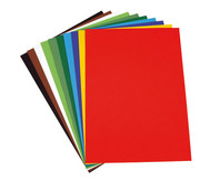 100 Bogen Fotokarton 50 x 70 cm, in 10 Farbtönen