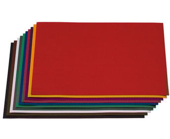 Bastelwellpappe 50 x 70 cm 10 Farben