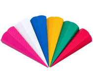 3D Wellpappe-Schultüten, 20 Stück, in 5 Farben