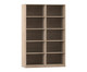 Flexeo® Regal 2 Reihen 10 Fächer hoch Breite 126 4 cm 5
