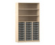 Flexeo® Hochregal PRO 3 Reihen 24 Boxen Gr S 3 Fächer 7