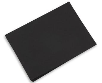folia Tonpapier 130 g/m² 50 x 70 cm 100 Bogen schwarz
