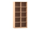 Flexeo® Bibliotheksregal 10 Fächer hoch Breite 94 4 cm