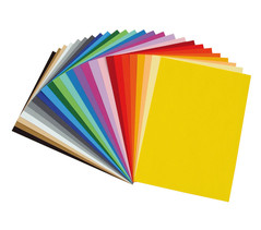 100 Blatt DIN A5-160g/m² Farbe: Amsterdame-Orange Tonzeichenpapier Tonkarton Tonpapier 22810