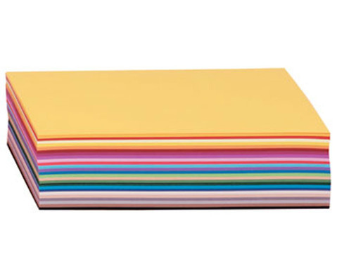 Tonpapier in Einzelfarben 130 g-m DIN A4 100 Blatt