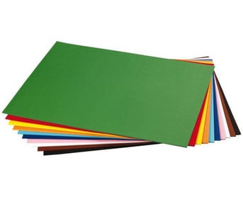 Fotokarton Einzelfarben 300 g/m² 50 x 70 cm 10 Bogen