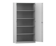 Flexeo® Schrank 5 Fächer 2 Türen Breite 94 4 cm 1