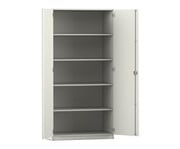 Flexeo® Schrank 5 Fächer 2 Türen Breite 94 4 cm 1
